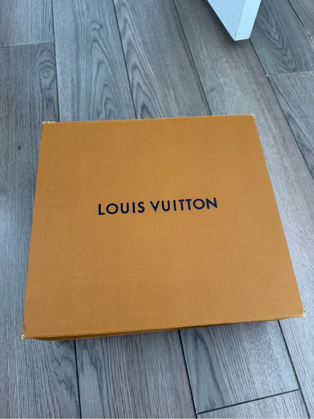 Louis Vuitton Orange Gift Box with Logo